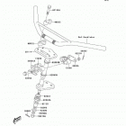 KFX80 (KSF80-A1) Рулевой вал