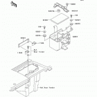 Bayou 300 (KLF300-B16) Рама ,крепежные детали