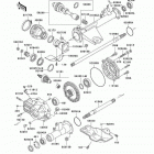 CANADA ONLY (KLF300-C15) Drive shaft(rear)