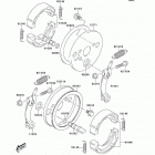 KFX50 (KSF50-A2) Передний тормоз