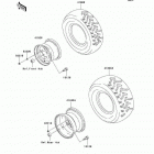 Prairie 650 4X4 Advantage Classic (KVF650-B2) Колеса,покрышки