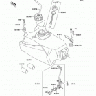 Bayou 300 (KLF300-B16) Топливный бак