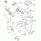 CANADA ONLY (KLF300-C15) Воздухозаборник
