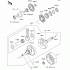 CANADA ONLY (KLF300-C15) Коленвал