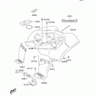 KFX80 (KSF80-A1) Заднее крыло