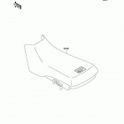 Bayou 300 (KLF300-B16) Сидение