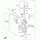 KFX80 (KSF80-A1) Карбюратор