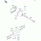 Bayou 300 (KLF300-B16) Фара