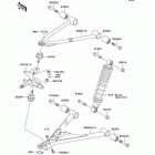 Bayou 300 (KLF300-B16) Передняя подвеска