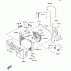 KFX400 (KSF400-A2) Радиатор