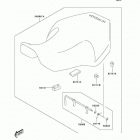 KFX80 (KSF80-A1) Сидение