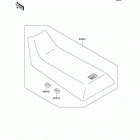Bayou 250 (KLF250-A2) Сидение