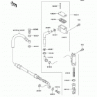 KFX 250 Mojave (KSF250-A17) Задний торм цилиндр