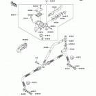 Prairie 650 4X4 Advantage Classic (KVF650-B2) Главный тормозной цилиндр,передний