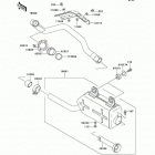 Bayou 250 (KLF250-A2) Глушитель