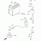 KFX80 (KSF80-A1) Система зажигания