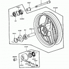 Concours (ZG1000-A2) Переднее колесо