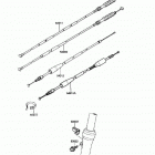 KX60 (KX60-B3) Тросы управления