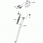 KDX200 (KDX200-C2) Подножка
