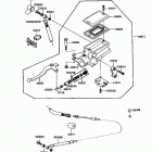 Concours (ZG1000-A2) Цилиндр сцепления