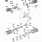 LTD (KZ305-B2) Подножки