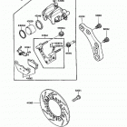 Concours (ZG1000-A2) Задний тормоз