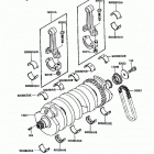 Concours (ZG1000-A2) Коленвал