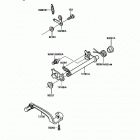 KDX200 (KDX200-C2) Механизм переключения передач