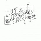 LTD (KZ305-B2) Коленвал