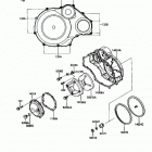 Concours (ZG1000-A2) Крышки двигателя