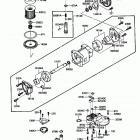 Concours (ZG1000-A2) Масляный и водяной насос. фильтр масленый