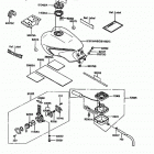 Concours (ZG1000-A2) Топливный бак