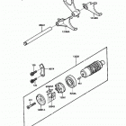 Concours (ZG1000-A2) Валы и вилки переключения передач