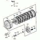 LTD (KZ305-B2) Сцепление