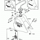 KDX200 (KDX200-C2) Топливный бак