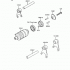 KD80 (KD80-N1) Валы и вилки переключения передач