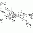SABRE VT1300CS Масляный насос и фильтр