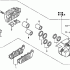 ST1300A Задний суппорт тормозной