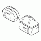 GOLD WING  GL1800 Nylon saddle - trunk liner set