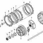 FURY VT1300CX Сцепление