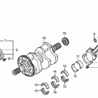 ST1300A Коленвал,поршни