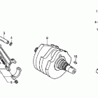 NT700VA Коленвал,поршни