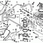 CBR600RA Топливный бак