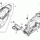 CBR600RA Задний обтекатель