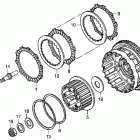 CBR600RA Сцепление