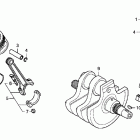 SHADOW PHANTOM VT750C2B Коленвал,поршни