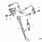 VFR1200F Подножка