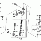 ST1300 Rear brake master cylinder (st1300)