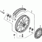 FURY VT1300CX Переднее колесо