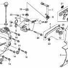 STATELINE ABS  VT1300CRA Крышка картера левая